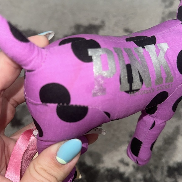 Victoria secret pink dog in purple with polka dots - Picture 5 of 6